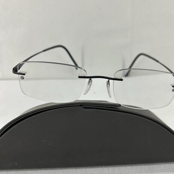 Silhouette 5561 Eyeglasses FRAMES 9040 Black ..[]19-150 Austria Titanium J812 - Picture 2 of 16